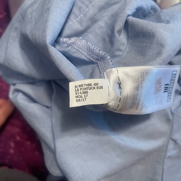 Banana Republic Blue A-Line Skirt Casual Work - Picture 7 of 9